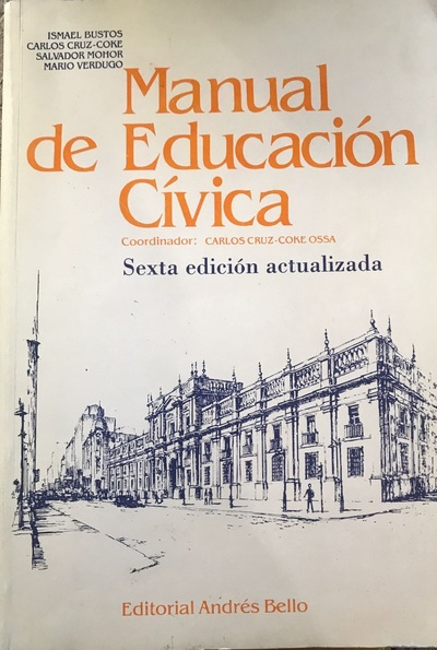 Manual Educación cívica cover