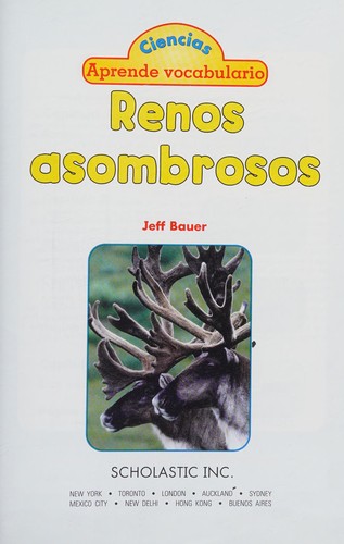 Renos Asombrosos cover