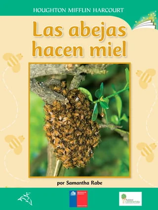 Las abejas hacen miel