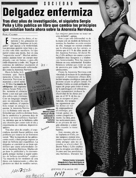 La manía de adelgazar cover