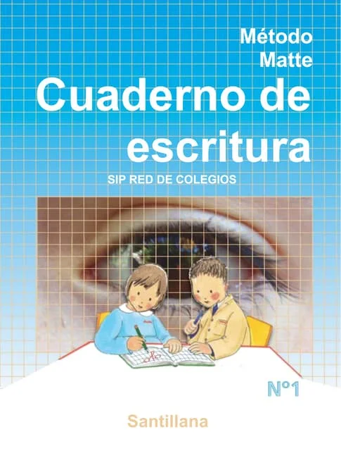 Método Matte. Cuaderno de escritura Nº1 cover