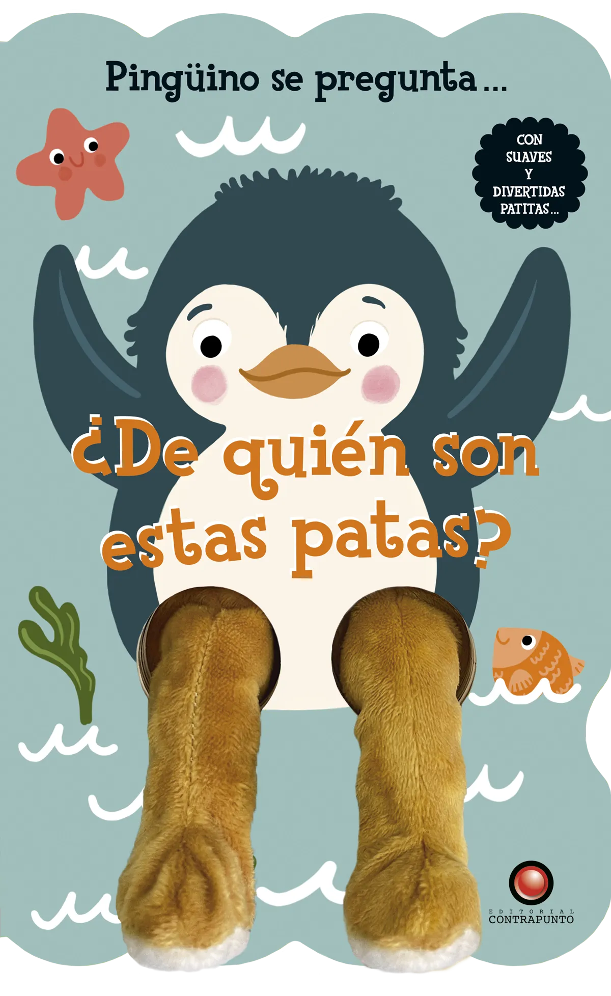 Pingüino se pregunta... ¿De quién son esta patas? cover
