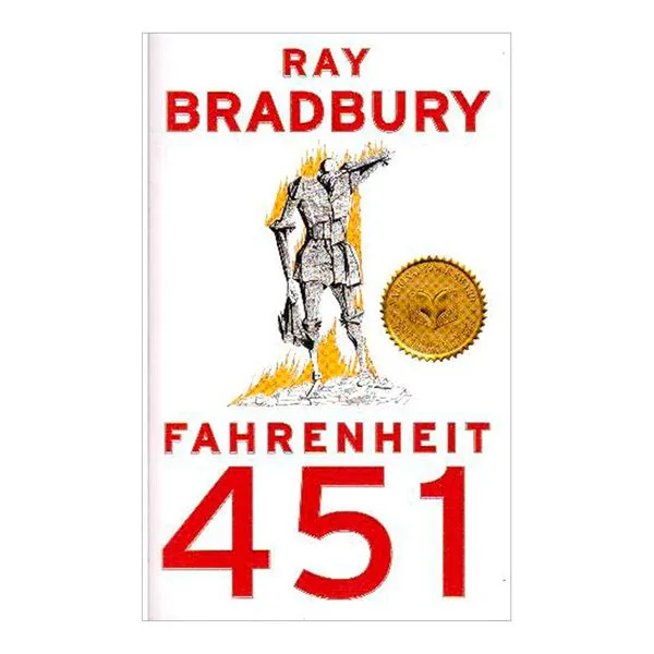 Portada de Fahrenheit 451, de Ray Bradbury