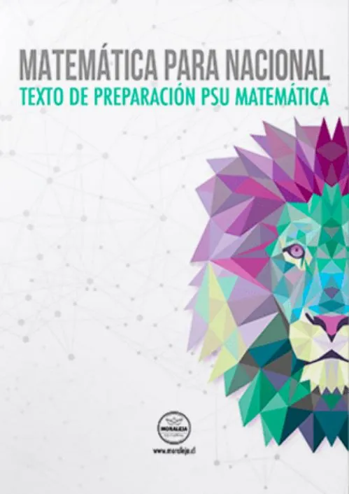 Matemática para nacional : texto preparación prueba de transición matemática