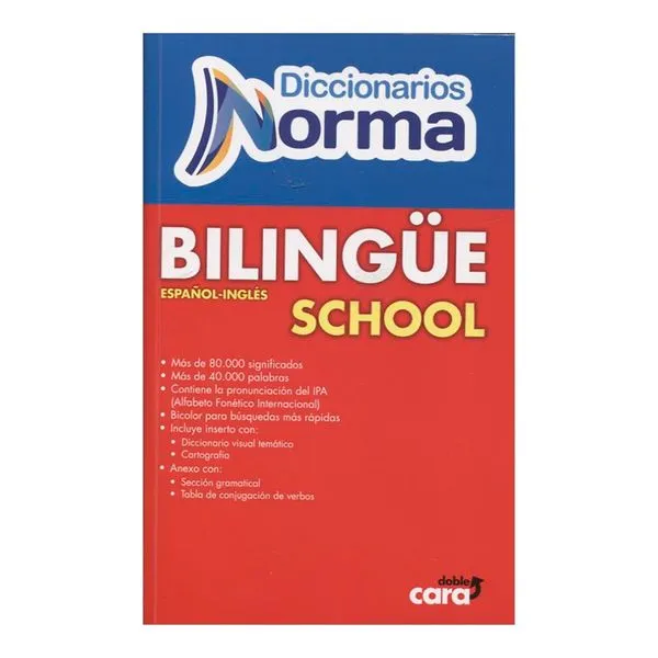 Diccionario Bilingue español-ingles School